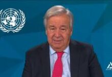 "جوتيريش": ينبغي على الجميع احترام حرية الملاحة في مضيق هرمز 