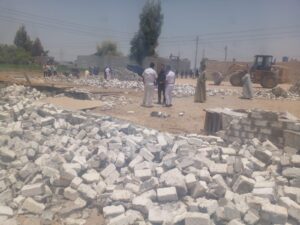 حملة موسعة لإزالة التعديات على أراضي الدولة والزراعة بقنا ضمن الموجة 26