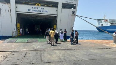 مغادرة الفوج الثاني من حجاج بيت الله الحرام من ميناء نويبع البحري 