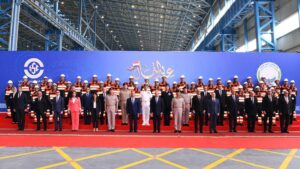 الرئيس عبد الفتاح السيسي يشارك في احتفال عيد العمال