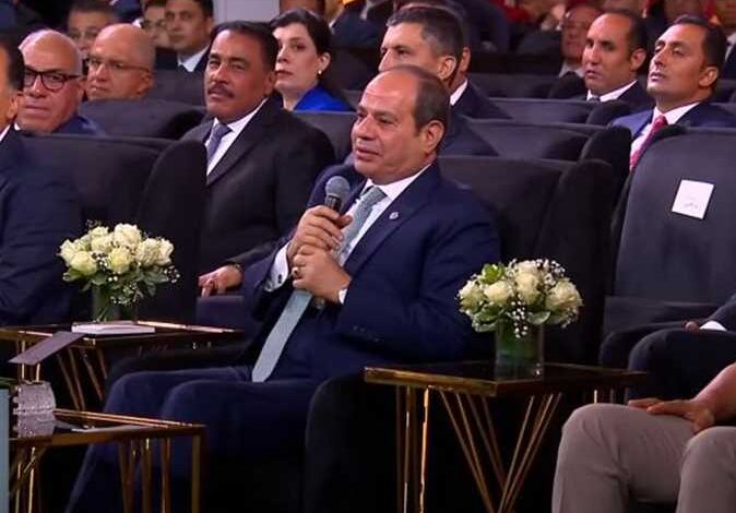 الرئيس السيسي: الدولة تسعى إلى زيادة الإنتاج وتحسين جودة حياة المواطنين 