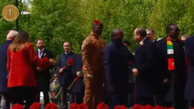 الرئيس السيسي يصل الساحة الحمراء بموسكو للمشاركة في احتفالات عيد النصر  