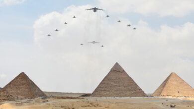 ختام فعاليات التدريب الجوى المصرى الصينى المشترك (نسور الحضارة-2025) 