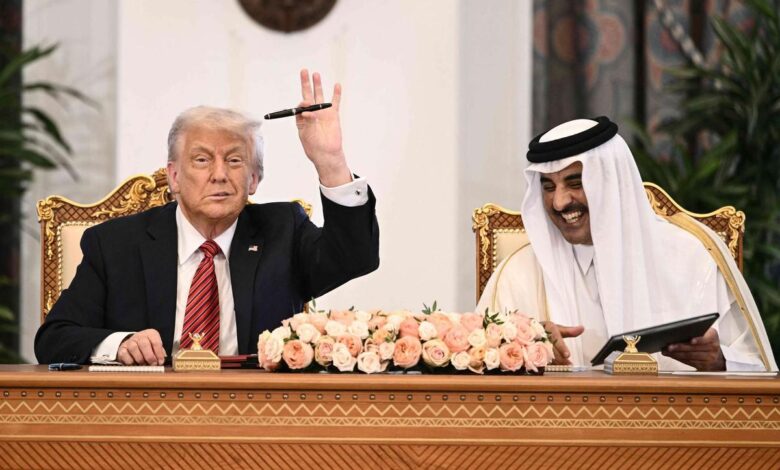 زيارة ترامب إلى الدوحة تؤسس لمرحلة جديدة في العلاقات 