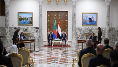 الرئيس السيسى ورئيس جمهورية القمر المتحدة يشهدان مراسم توقيع 3 مذكرات تفاهم 