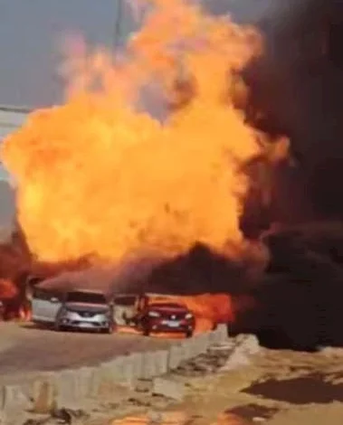 مصرع 4 أشخاص في حادث مدخنة مصنع طوب بالصف (تفاصيل) 