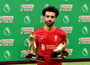 رسميًا.. محمد صلاح يحصد الحذاء الذهبي لـ الدوري الإنجليزي وجائزة الأكثر صناعة للأهداف 
