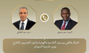 وزير الخارجية يؤكد دعم مصر الكامل لأمن واستقرار ووحدة السودان 