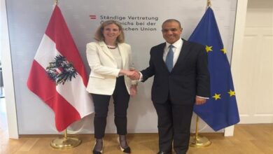 عبد العاطي يستعرض مع نظيرته النمساوية محددات الموقف المصري من التطورات في سوريا