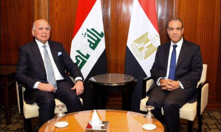 عبد العاطي يؤكد علي موقف مصر الداعم لأمن واستقرار وتنمية العراق 