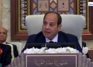 السيسي: «السلام سيظل بعيد المنال لو نجحت إسرائيل في التطبيع مع الدول العربية دون إقامة دولة فلسطينية»