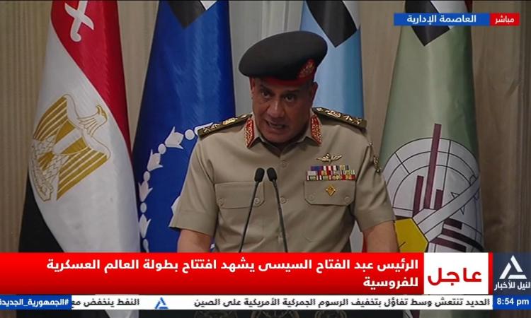 مدير الأكاديمية العسكرية: نسعى لبناء منشآت رياضية تليق بعظمة مصر ومكانتها 