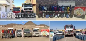 المتحدث العسكرى : نشاط مكثف للعين الساهرةلقوات حرس الحدود على كافة الإتجاهات الإستراتيجية للدولة 
