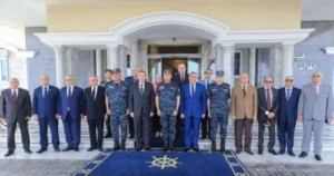 القوات البحرية تستقبل وفدا من المحكمة الدستورية العليا بمقر قيادتها لبحث التعاون المشترك 