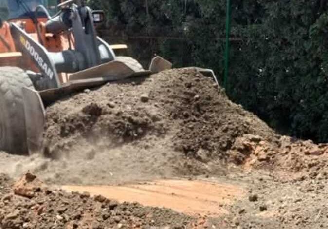 إزالة تعديات بناء على أملاك الدولة والأراضي الزراعية في حملات بـ الشرقية 