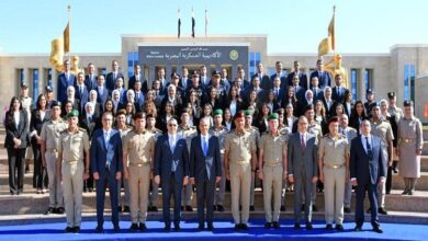 الأكاديمية العسكرية تنظم مراسم تخريج الدفعة "57" ملحقين دبلوماسيين