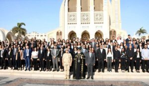 قيادة قوات الدفاع الشعبى والعسكرى تنظم ندوة تثقيفية بمقر الكنيسة القبطية الأرثوذكسية 