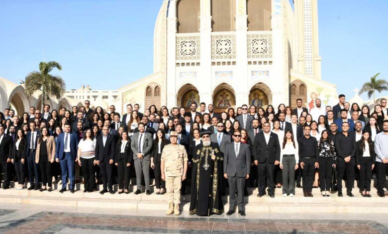 قيادة قوات الدفاع الشعبى والعسكرى تنظم ندوة تثقيفية بمقر الكنيسة القبطية الأرثوذكسية 
