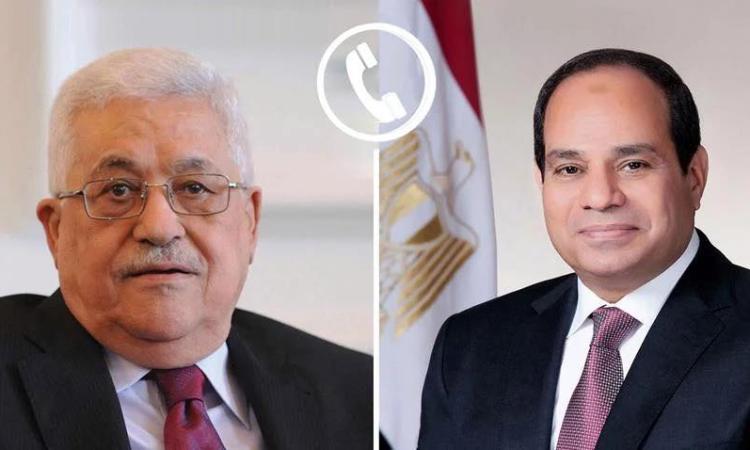 الرئيس السيسي يتلقى اتصالا هاتفيا من الرئيس الفلسطيني للتهنئة بعيد الاضحى