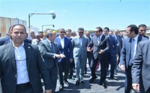 وزير التموين ومسؤولو «مستقبل مصر» ومحافظ الإسكندرية يتفقدون أعمال تطوير محطة الزيوت بالمكس 