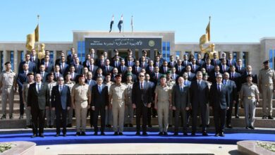 الأكاديمية العسكرية المصرية تحتفل بتخرج الدورة التدريبية الرابعة لأعضاء هيئة الرقابة الإداريةبعد إنتهاء فترة تأهيلهم 