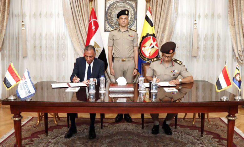 المتحدث العسكرى : الكلية الفنية العسكرية توقع عقدى إتفاق مع شركة الشرق الأوسط لخدمات تكنولوجيا المعلومات (MCS) وشركة تكنولوجيا تشغيل المنشآت المالية (E- FINANCE) 