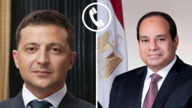 الرئيس السيسي يبحث مع الرئيس زيلينسكي سبل تعزيز العلاقات الثنائية