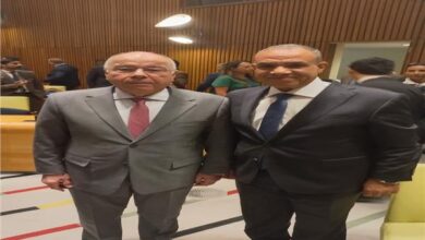 وزيرالخارجية يلتقي بنظيره البرازيلى