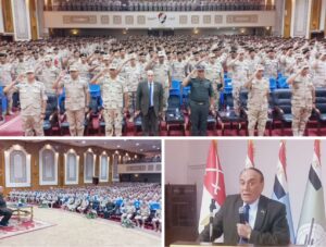 الخبير الاستراتيجى اللواء الدكتور سمير فرج بكلية الضباط الاحتياط