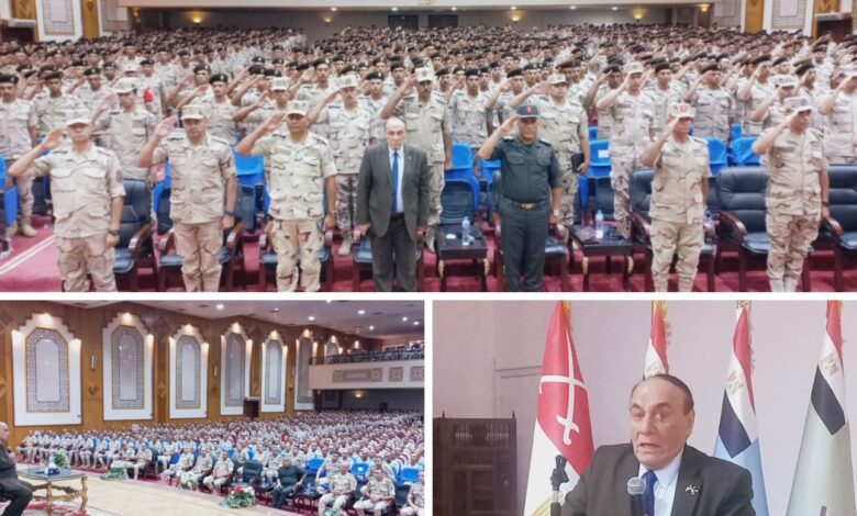 الخبير الاستراتيجى اللواء الدكتور سمير فرج بكلية الضباط الاحتياط