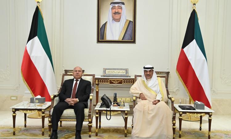 ولي عهد الكويت يستقبل "كامل الوزير" لتدعيم التعاون المشترك بين البلدين 