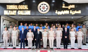 " الكلية العسكرية التكنولوجية تحتفل بتخريج الدورة الثانية للمرشحين للعمل بمصلحة الطب الشرعى بوزارة العدل"