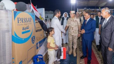 المنطقة الغربية العسكرية تنظم فعاليات ( أسبوع الخير ) بالتعاون مع صندوق تحيا مصر وعدد من منظمات المجتمع المدنى  