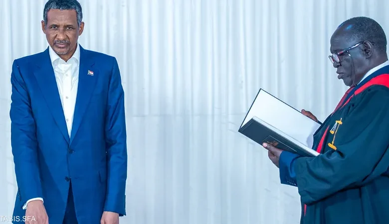 حميدتي يؤدي اليمين رئيساً لحكومة موازية في السودان 