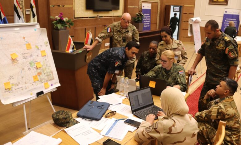 بالتعاون مع الاتحاد الأوروبي.. القوات المسلحة تختتم فعاليات الدورة التدريبية الدولية لحماية المدنيين 