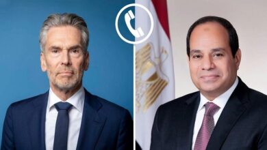 الرئيس السيسي يؤكد لرئيس وزراء هولندا ضرورة حماية البعثات الدبلوماسية