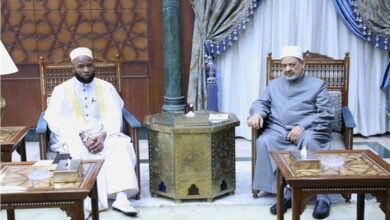 شيخ الأزهر يستقبل مفتي بوروندي لبحث سبل تعزيز الدعم العلمي والدعوي