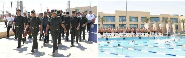 وزير الدفاع يتفقد اختبارات القبول بالأكاديمية العسكرية والكليات العسكرية 