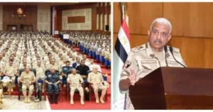 المتحدث العسكرى : وزير الدفاع يلتقى بعدد من مقاتلى المنطقة الغربية العسكرية 