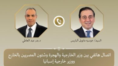 عبد العاطي يبحث مع نظيره الإسباني العلاقات الثنائية ومستجدات الأوضاع في غزة 