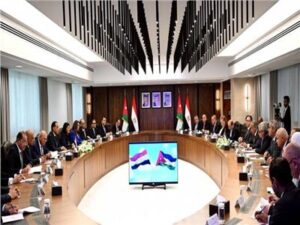 رغبة مصرية أردنية في تعزيز التعاون المشترك في شتى المجالات
