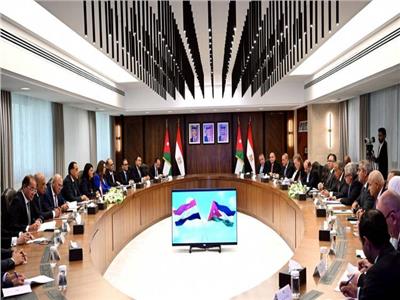 رغبة مصرية أردنية في تعزيز التعاون المشترك في شتى المجالات