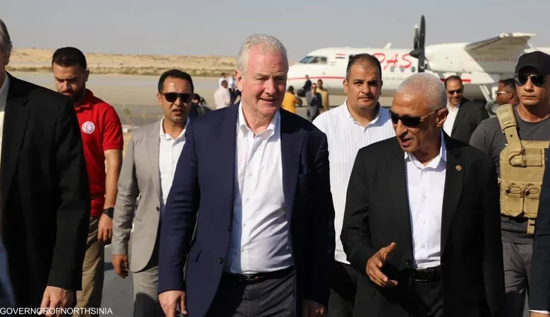 وفد من الكونجرس الأميركي يزور معبر رفح من الجانب المصري 