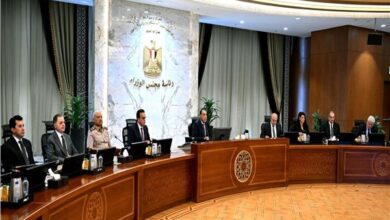 مجلس الوزراء يوافق على 6 قرارات خلال اجتماعها الأسبوعي