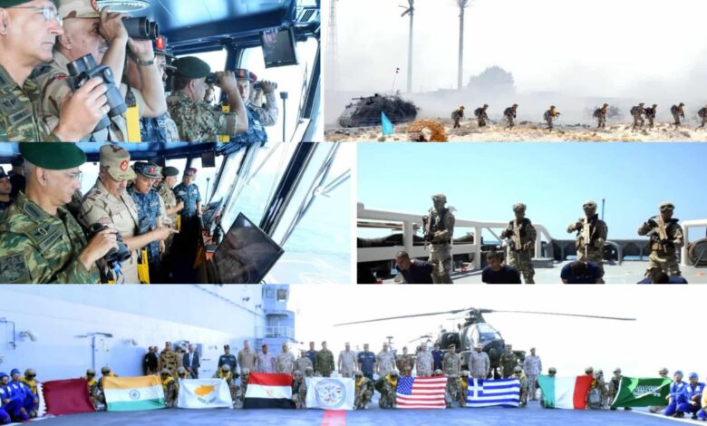 المتحدث العسكرى : رئيس الأركان يشهد تنفيذ المرحلة الختامية للتدريب المصري الأمريكي المشترك (النجم الساطع -2025) 