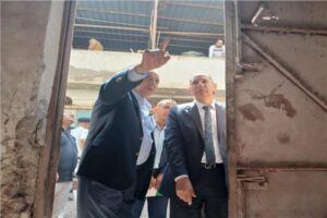 محافظ الغربية يُقرر إزالة مصنع الملابس المحترق بالمحلة الكبرى