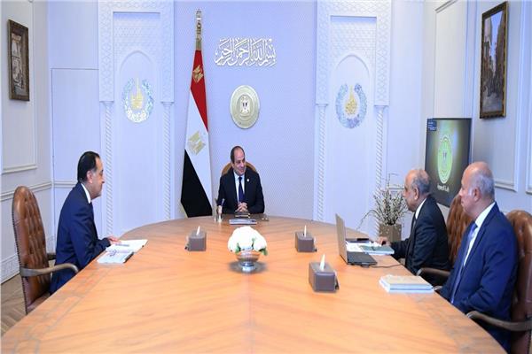 الرئيس السيسي يعقد اجتماعًا لاستعراض موقف دعم وتطوير الشبكة القومية للكهرباء 