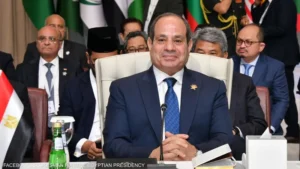 رسائل داخلية لإسرائيل.. ما دلالات خطاب السيسي في قمة الدوحة؟