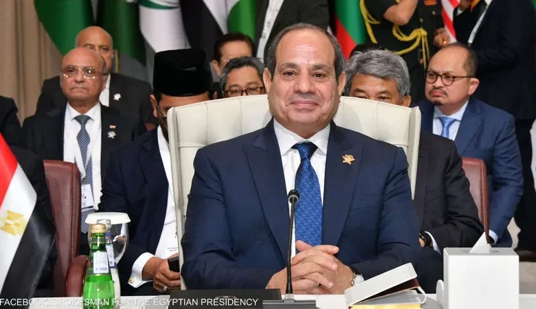 رسائل داخلية لإسرائيل.. ما دلالات خطاب السيسي في قمة الدوحة؟