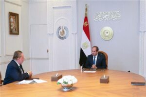 الرئيس السيسي يوجه بمواصلة الجهود المبذولة لاستمرار انخفاض مُعدلات التضخم